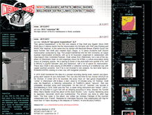 Tablet Screenshot of interstellarrecords.at